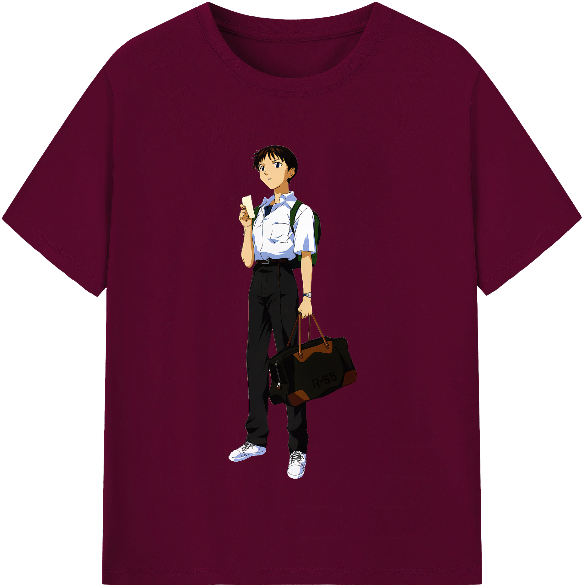 （画像用） EVA 新世紀エヴァンゲリオン レディースカジュアルプリントTシャツ（綿100％）